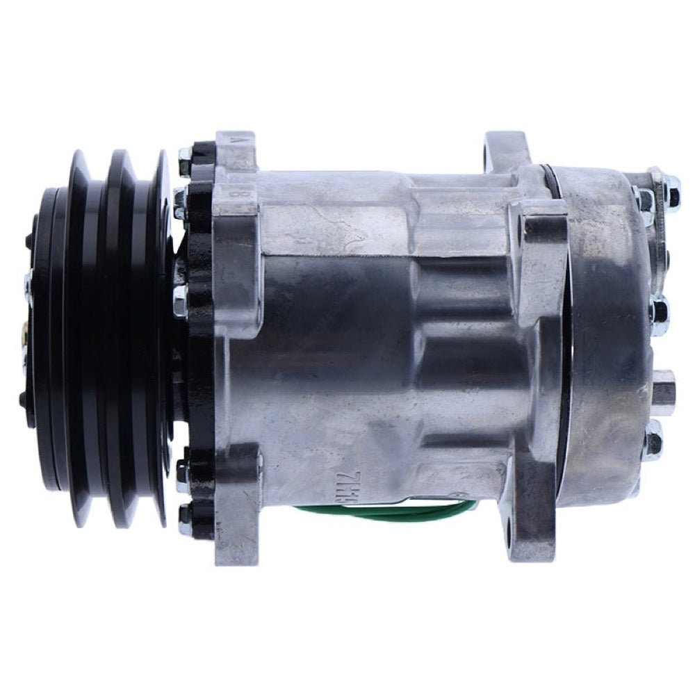 Sanden SD7H15 A/C Compressor 8045 compatible with Volvo Wheel Loader Excavator